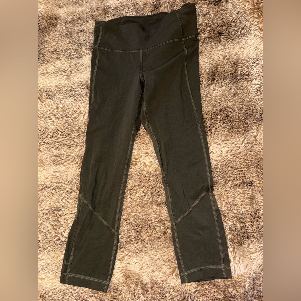 Lululemon olive green leggings